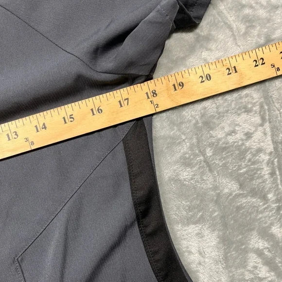 Skechers by Barco Scrub Set Women Gray Black Navy 3 Piece Bundle V-Neck Jogger S - Picture 5 of 16